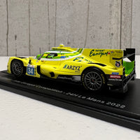 Oreca 07 - Gibson No.34 Inter Europol Competition - 24H Le Mans 2022 - J. Śmiechowski - A. Brundle - E. Gutierrez - 1:43 Scale Resin Model Car - Spark