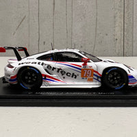 Porsche 911 RSR-19 No.79 WeatherTech Racing - 2nd LMGTE Am 24H Le Mans 2022 - C. MacNeil - J. Andlauer - T. Merrill - 1:43 Scale Resin Model Car - Spark
