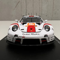 Porsche 911 RSR-19 No.56 Team Project 1 - 24H Le Mans 2022 - B. Iribe - O. Millroy - B. Barnicoat - 1:43 Scale Resin Model Car Spark