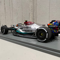 Mercedes-AMG Petronas F1 W13 E Performance No.44 Mercedes-AMG Petronas F1 Team - Miami GP 2022 - Lewis Hamilton. With Acrylic Cover - 1:18 Scale Resin Model Car - SPARK - RRP $380 NOW $340