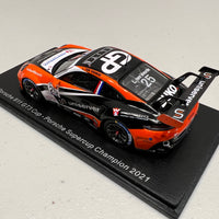 Porsche 911 GT3 Cup No.25 Porsche Supercup Champion 2021 - Larry ten Voorde - 1:43 Scale Resin Model Car - Spark