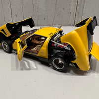 Lamborghini Miura SVR - Yellow/Black - 1:18 Scale Diecast Model Car - KYOSHO