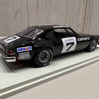 Chevrolet Camaro No.7 Winner Michigan IROC 1974 - Bobby Unser - Limited 300 - 1:18 Scale Resin Model Car - Spark