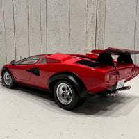 Lamborghini Countach Walter Wolf - Red - 1:18 Scale Diecast Model Car - KYOSHO