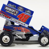 2023 #48 COCHRAN EXPRESSWAY SPRINT CAR - DANNY DIETRICH - 1:50 SCALE DIECAST MODEL