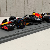 Oracle Red Bull Racing RB18 No.11 Oracle Red Bull Racing - Winner Monaco GP 2022 - Sergio Pérez - 1:43 Scale Resin Model Car - Spark