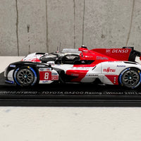 TOYOTA GR010 HYBRID No.8 TOYOTA GAZOO Racing - Winner 24H Le Mans 2022 - S. Buemi - R. Hirakawa - B. Hartley - 1:43 Scale Resin Model Car