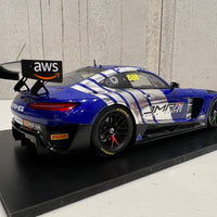 MERCEDES-AMG GT3 - 2022 GT WORLD CHALLENGE AUSTRALIA - TRIPLE EIGHT RACE ENGINEERING #888 - VAN GISBERGEN/PRINCE IBRAHIM - PHILLIP ISLAND GRAND PRIX CIRCUIT - RACE 1 - 3RD PLACE - 1:18 SCALE