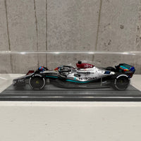 Mercedes-AMG Petronas F1 W13 E Performance No.63 Mercedes-AMG Petronas F1 Team - Miami GP 2022 - George Russell - 1:43 Scale Resin Model Car - Spark