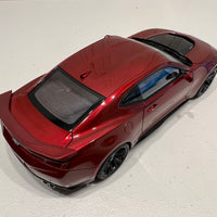 CHEVROLET CAMARO ZL1 2017 (GARNET RED TINTCOAT) - 1:18 Scale Composite Model Car