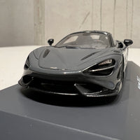 McLaren 765 LT Dark Silver - 1:43 Scale Resin Model Car - Spark
