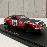 Datsun 240Z No.10 18th Monte Carlo 1973 - R. Aaltonen - P. Easter - 1:43 Scale Resin Model Car