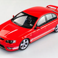 *PRE-ORDER* FPV BF MKII GT-P - VIXEN RED with WINTER WHITE STRIPES - 1:18 Scale Resin Model Car - BIANTE