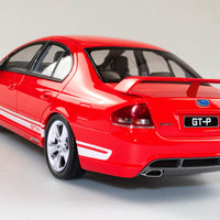 *PRE-ORDER* FPV BF MKII GT-P - VIXEN RED with WINTER WHITE STRIPES - 1:18 Scale Resin Model Car - BIANTE