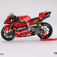 *PRE-ORDER* Ducati Desmosedici GP22 #63 2022 Presentation – Francesco Bagnaia - 1:12 Scale Diecast - TSM