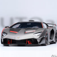 *PRE-ORDER* LAMBORGHINI SC18 ALSTON (GRIGIO DAYTONA / RED ACCENTS) - 1:18 SCALE MODEL