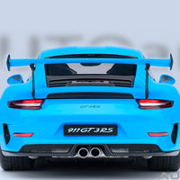 PORSCHE 911 (991.2) GT3 RS WEISSACH PACKAGE - RIVIERA BLUE - 1:18 SCALE MODEL - AUTOart