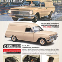 HOLDEN EH PANEL VAN – WINDORAH BEIGE 1:18 SCALE DIECAST MODEL - RRP $299 NOW $249
