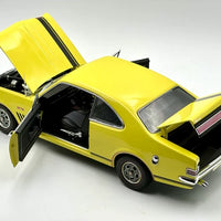 HOLDEN HK MONARO GTS - WARWICK YELLOW - 1:18 SCALE DIECAST MODEL - BIANTE/AUTOart