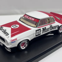 BROCK 05 HQ MONARO MARLBORO LIVERY V8 SPORTS SEDAN - 1:43 SCALE MODEL - ACE MODELS