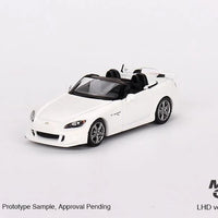 Honda S2000 (AP2) CR - Grand Prix White - 1:64 Scale Diecast model - Mini GT