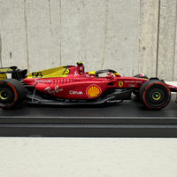 Ferrari F1-75 No.55 Italian GP 2022 - Carlos Sainz - 1:43 Scale Resin Model Car