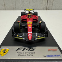 Ferrari F1-75 No.55 Italian GP 2022 - Carlos Sainz - 1:43 Scale Resin Model Car