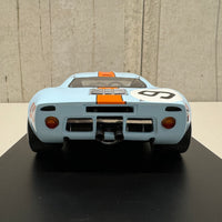 Ford GT 40 No.9 Winner 24H Le Mans 1968 - P. Rodriguez - L. Bianchi - With Acrylic Cover - 1:18 Scale Resin Model Car