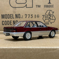 HOLDEN VL CALAIS - RED/SILVER - 1:24 SCALE DIECAST MODEL - DDA