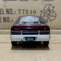 HOLDEN VL CALAIS - RED/SILVER - 1:24 SCALE DIECAST MODEL - DDA