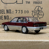 HOLDEN VL CALAIS - RED/SILVER - 1:24 SCALE DIECAST MODEL - DDA