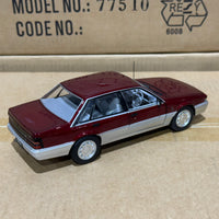 HOLDEN VL CALAIS - RED/SILVER - 1:24 SCALE DIECAST MODEL - DDA