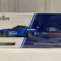 Ford Performance Ford Mustang GT Gen3 Supercar - 2021 Bathurst 1000 Launch Livery - 1:18 Scale Model - AUTHENTIC COLLECTABLES