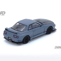 Top Secret Nissan Skyline GT-R (R32) Stealth Grey – 1:64 Scale Diecast Model