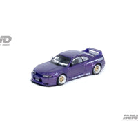 Nissan Skyline GT-R (R33) “Pandem Rocket Bunny” Purple – 1:64 Scale Diecast Model