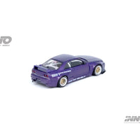 Nissan Skyline GT-R (R33) “Pandem Rocket Bunny” Purple – 1:64 Scale Diecast Model