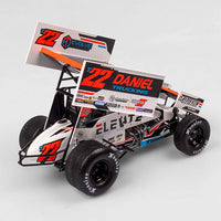 Jock Goodyer Racing #T22 Sprintcar - 2024 High Limit International: Perth - 1:18 Scale Diecast Model - Authentic Collectables