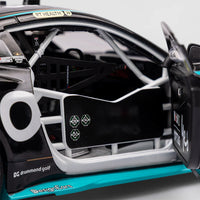 Chaz Mostert - Mobil 1 Optus Racing #25 Ford Mustang GT - 2024 Sydney SuperNight Clean Sweep (Mobil 1 50th Anniversary Gold Livery) - 1:18 Scale Diecast Model - Authentic Collectables