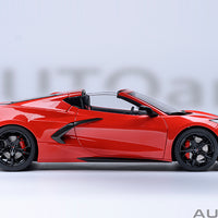 CHEVROLET CORVETTE C8 STINGRAY Z51 (TORCH RED) - 1:18 SCALE MODEL - AUTOart