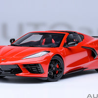 CHEVROLET CORVETTE C8 STINGRAY Z51 (TORCH RED) - 1:18 SCALE MODEL - AUTOart