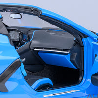 CHEVROLET CORVETTE C8 STINGRAY Z51 (RAPID BLUE) - 1:18 SCALE MODEL - AUTOart