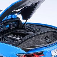 CHEVROLET CORVETTE C8 STINGRAY Z51 (RAPID BLUE) - 1:18 SCALE MODEL - AUTOart