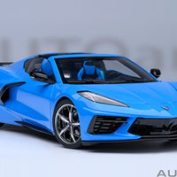 CHEVROLET CORVETTE C8 STINGRAY Z51 (RAPID BLUE) - 1:18 SCALE MODEL - AUTOart
