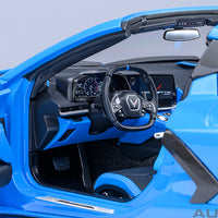 CHEVROLET CORVETTE C8 STINGRAY Z51 (RAPID BLUE) - 1:18 SCALE MODEL - AUTOart