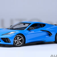 CHEVROLET CORVETTE C8 STINGRAY Z51 (RAPID BLUE) - 1:18 SCALE MODEL - AUTOart