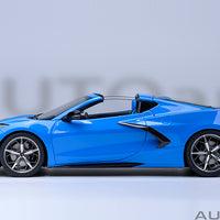 CHEVROLET CORVETTE C8 STINGRAY Z51 (RAPID BLUE) - 1:18 SCALE MODEL - AUTOart