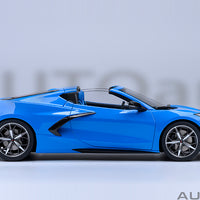 CHEVROLET CORVETTE C8 STINGRAY Z51 (RAPID BLUE) - 1:18 SCALE MODEL - AUTOart
