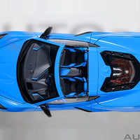 CHEVROLET CORVETTE C8 STINGRAY Z51 (RAPID BLUE) - 1:18 SCALE MODEL - AUTOart