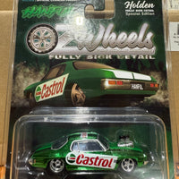 OZ WHEELS - Castrol Hanful Monaro Fully Sick Detail In Protector - Super Chase Edition - 1:64 Scale Diecast Model