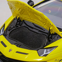 LAMBORGHINI AVENTADOR SVJ (GIALLO TENERIFE/PEARL YELLOW) 1:18 SCALE MODEL - AUTOART